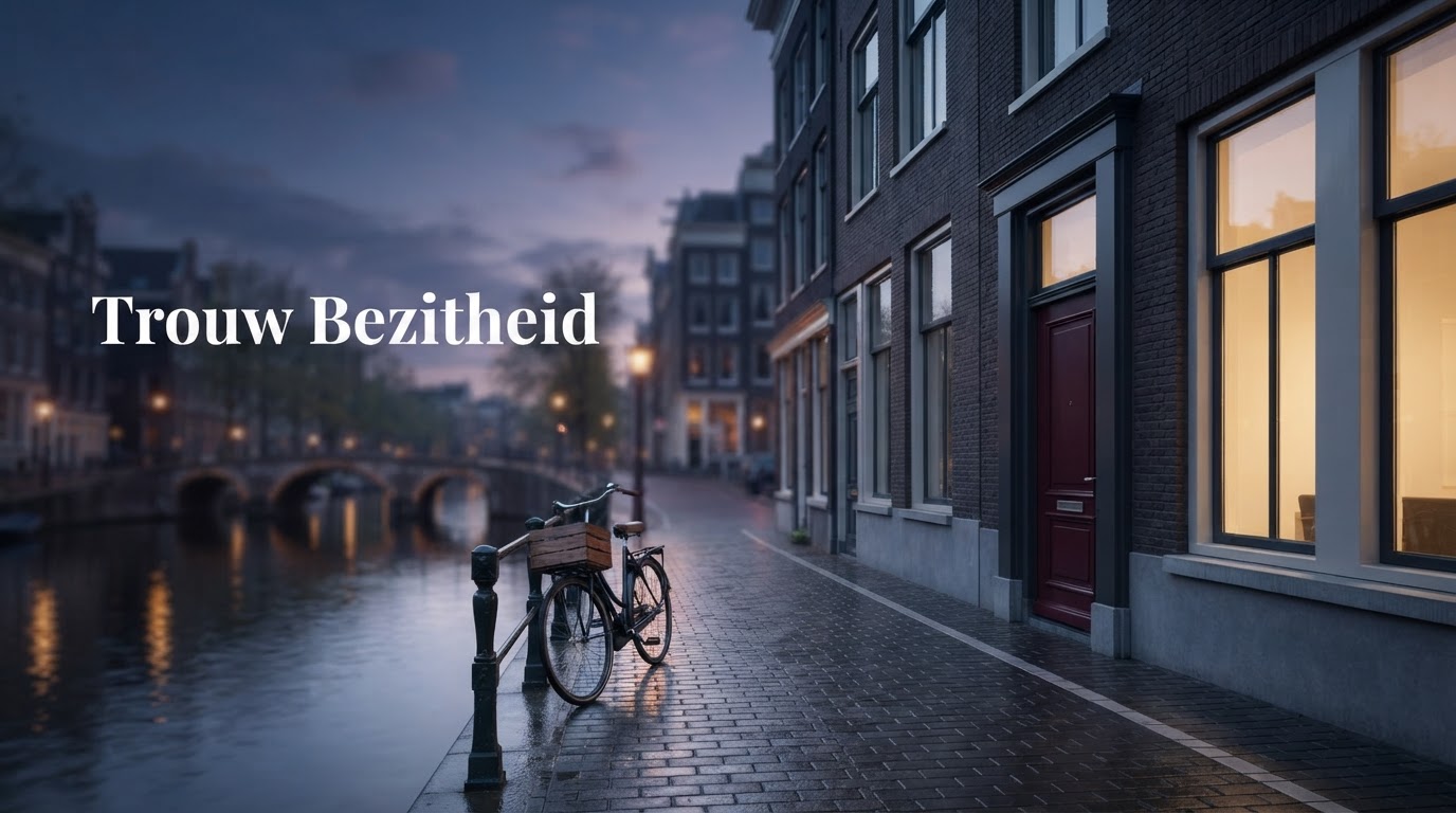 Trouw Bezitheid dashboard met real-time koersdata en algoritmische analyse